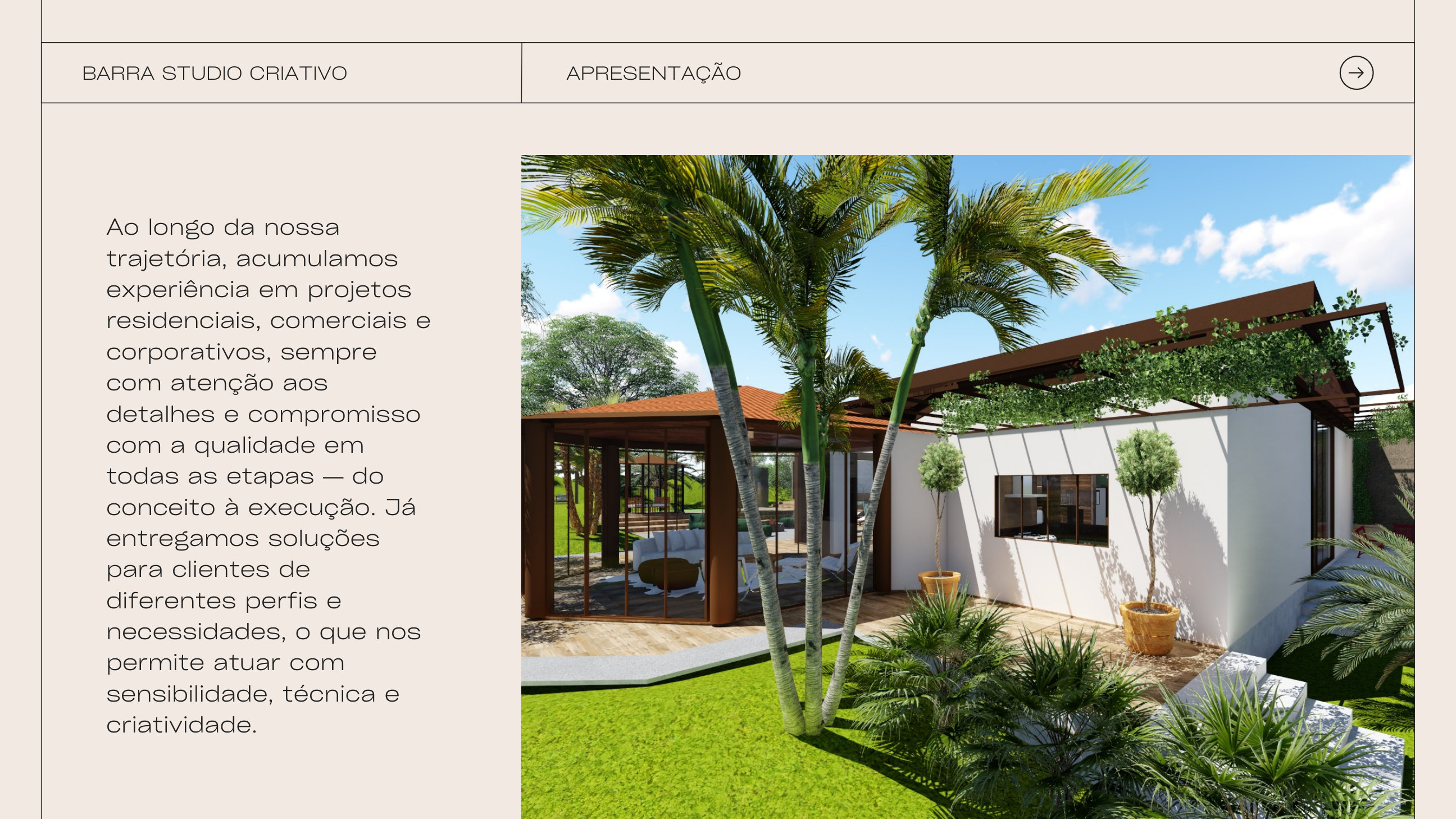Apresentação Barra Studio Criativo